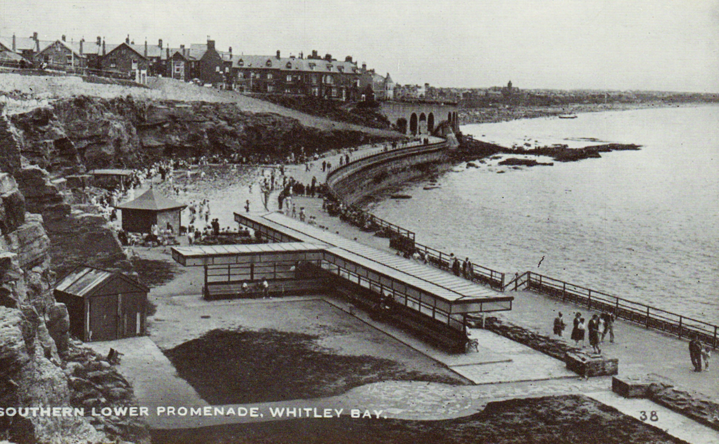 The paddling pool, from a postcard