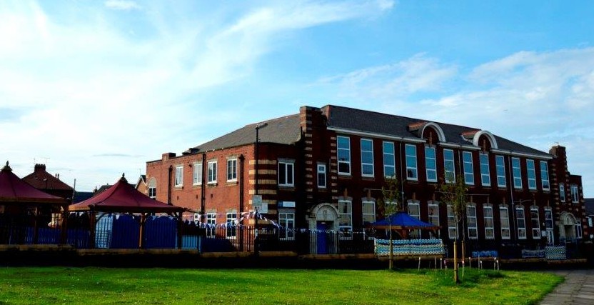 The school from Windsor Terrace