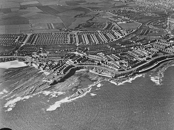 Aerial view of Brown's Bay, 1941
